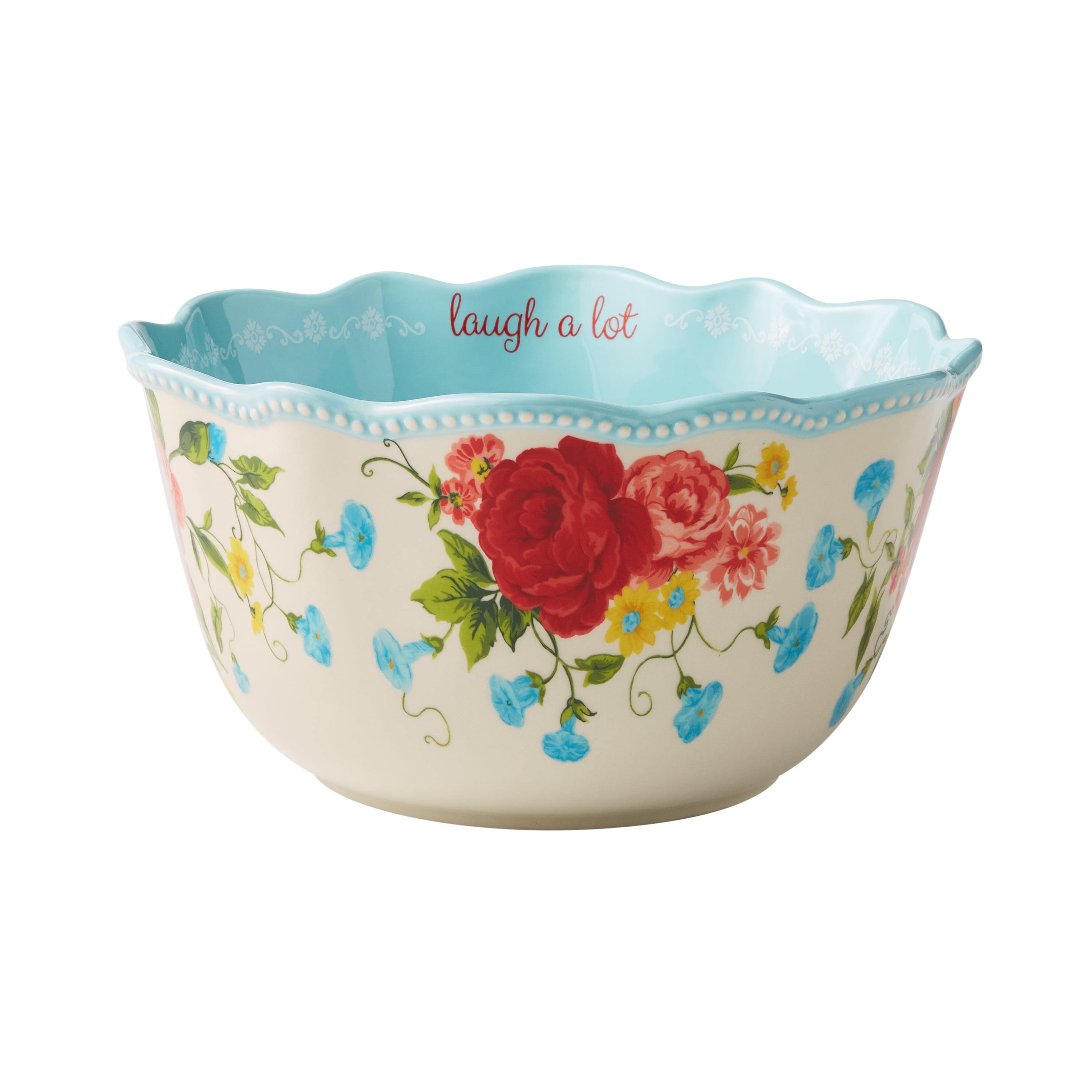 The Pioneer Woman Vintage Floral 3-Piece Serving Bowl Set - Zars Buy