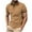 Khaki, variant on Xunlbb Mens Shirt Mens Dress Shirts Men's Pullover Printing Button Short Sleeve Turndown Collar Blouse Shirt on Clearance, S-3XL