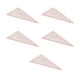 thumbnail image 4 of Juego de regla triangular 3220, regla de medición de dibujo triangular de plástico transparente para diseñadores, sastres y estudiantes, 5 uds., 4 of 8