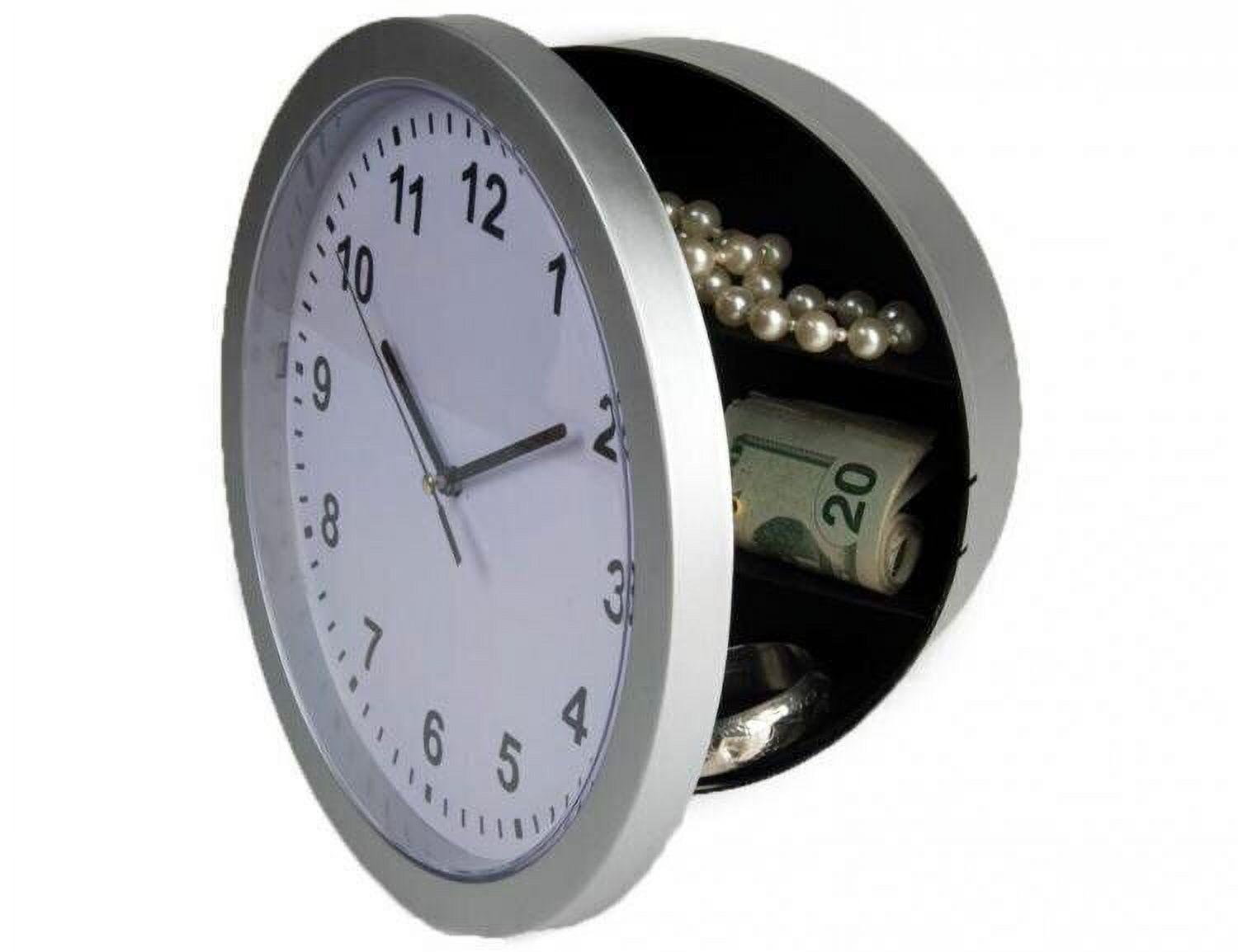 Diversion Safe Wall Clock Safe Container Box With Secret Compartment ...