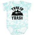 thumbnail image 3 of Inktastic Trailer Trash- Camping Humor Boys or Girls Baby Bodysuit, 3 of 5