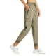 thumbnail image 1 of Pantalones de senderismo Libin Cargo para mujer, color caqui, talla L, 1 of 6