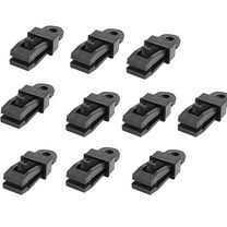 Tarp Clips Heavy Duty, 10Pcs Adjustable Clamps with Teeth Design, Waterproof,Windproof for Camping,Tent,Canopy Securement
