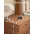 thumbnail image 3 of Organizador de cables Lamicall Spring Cords Holder, paquete de 12, 3 of 7