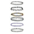 thumbnail image 4 of 12 Collares Gargantilla Retro para Mujer Regalo Uso Diario Fiesta Ajustable, 4 of 9