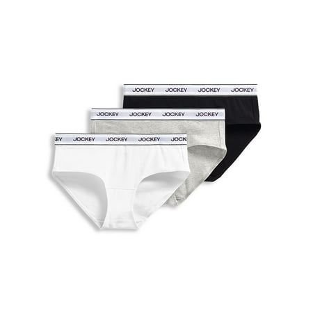 

Jockey® Essentials Women s Cotton Stretch Hipster Underwear Cotton Panties 3 Pack Sizes Small-3XL 5334