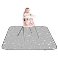 thumbnail image 2 of Baby Splat Floor Mat for Under High Chair Waterproof Anti Slip Food Spill Mat for Eating Mess Floor Protector Mat and Table Cloth, 2 of 7