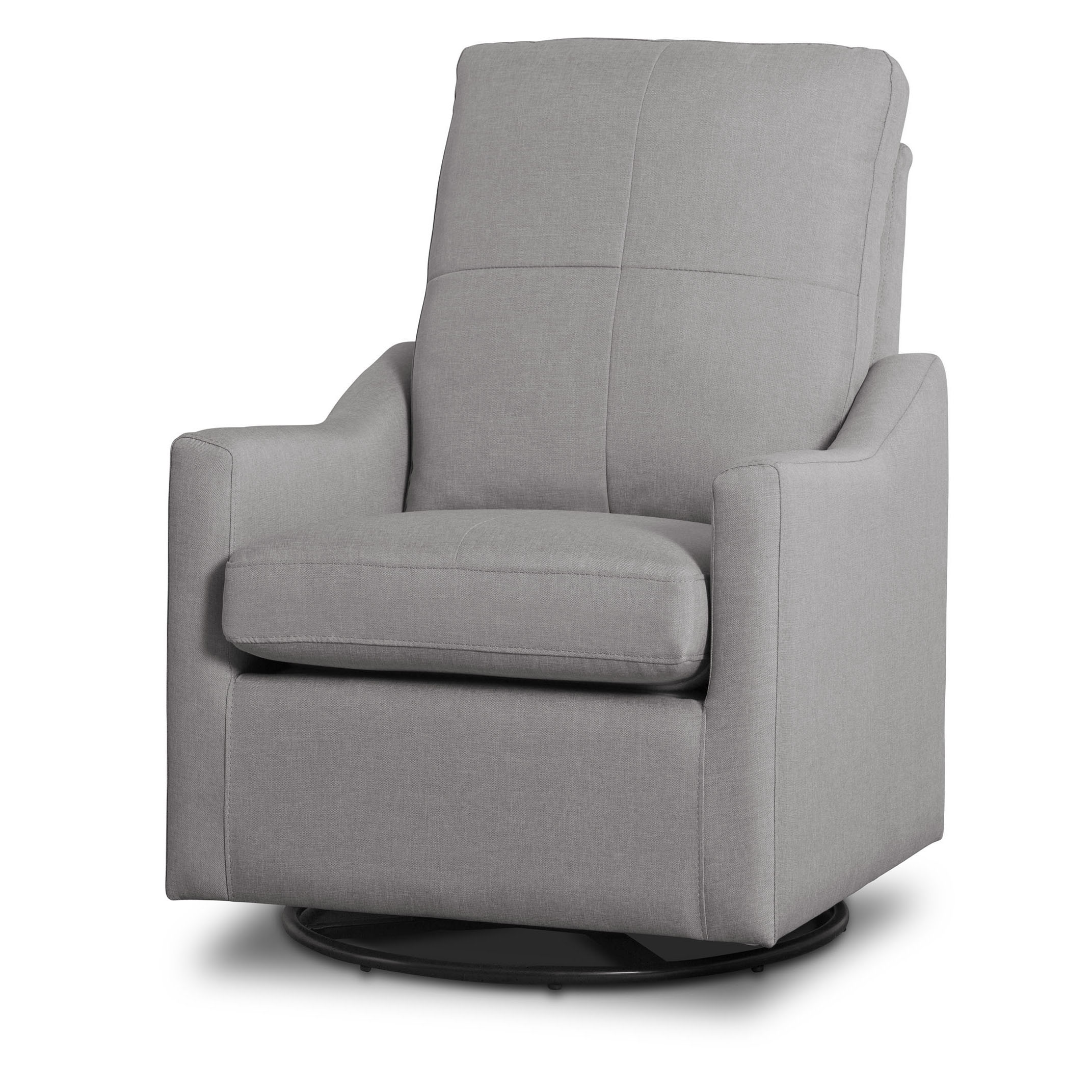 Delta Children Kenwood Slim Glider Swivel Rocker, French Grey photo 5