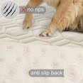 thumbnail image 3 of Waterproof and Anti-Slip Dog Bed Cover and Pet Blanket Sofa Pet Bed Mat ，car Incontinence Mattress Protectors Furniture Couch Cover for Most Cats Dogs, Pets（30x70-Ivory）, 3 of 6