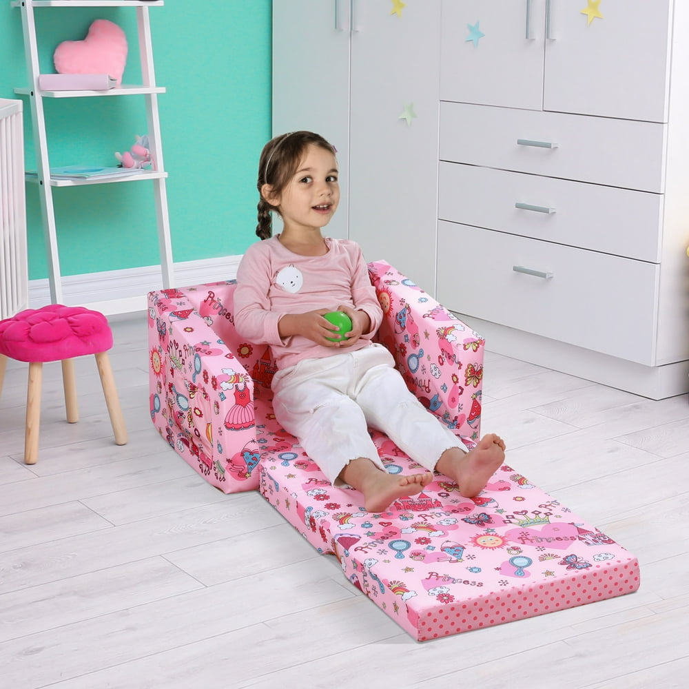 Kids FoldOut Couch/Chair Lounger with SpaceThemed