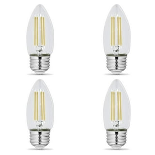 Led edison online bulb candelabra base