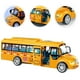 thumbnail image 5 of Autobús escolar de juguete, modelo de autobús de simulación con sonidos y luces para niños., 5 of 6
