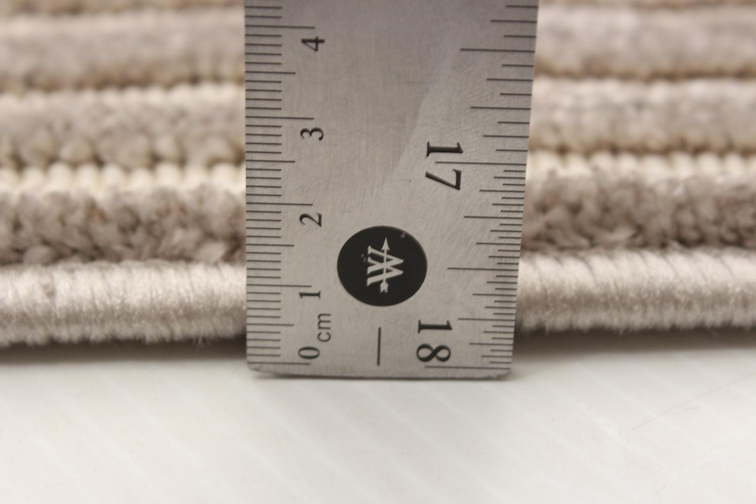 ECARPET Modern Area Rug for Dining Room, Living Room, Bedroom or Den Trona Taupe