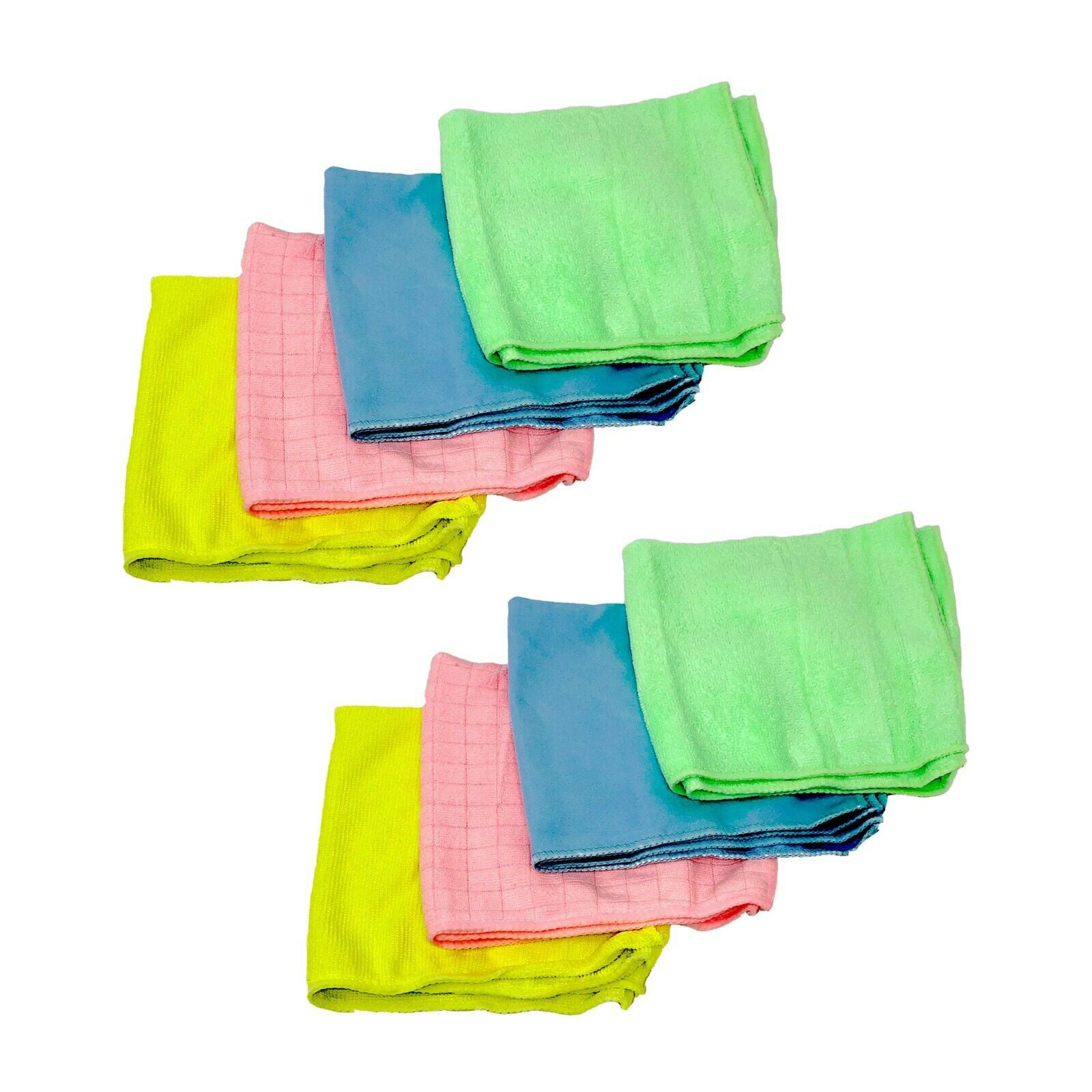 2 Pack 14x16” Microfiber Cleaning Towel Detailing Cloth Super Absorbent Reuse 