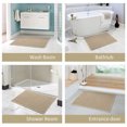 thumbnail image 4 of Solid Color Waffle Carpet Bathroom Entrance Absorbent Floor Mat Waffle Door Mat Bathroom Non-Slip Foot Mat, 4 of 4