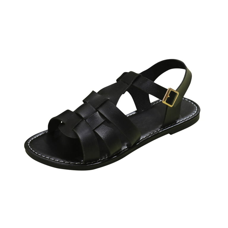 Bxsruta Hollow Cut-Out Buckle Sandals with Airflow Design  display picture 2