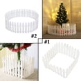 thumbnail image 3 of Bangcool Plastic Fence Multipurpose Picket Fence Fairy Garden Fence for Christmas Tree, 3 of 10