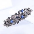 thumbnail image 4 of Hair Barrettes Crystal Rhinestones Hair Clips Butterfly French Clips Vintage Spring Hair Clips Flower Hair Jewelry, 4 of 7