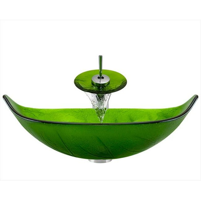 Polaris 609-WF-C Robinet de Salle de Bain Chromé Cascade Ensemble