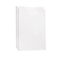 thumbnail image 1 of Unique Bargains 8.7x12.2' PP Porte-Signe Mural Réutilisable Support Mural, Effacer 2 Pack, 1 of 5