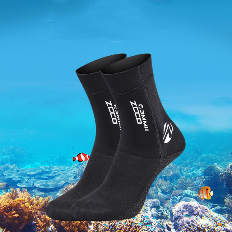 3MM Beach Socks Swimming Diving Scuba Surfing Boots Non-slip Shoes Unisex 