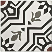 SomerTile 7.875" x 7.875" Cement Ellis Moonlight Cement Floor and Wall Tile (12 Tiles/ 5.5 sqft.)