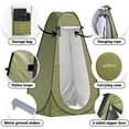 thumbnail image 4 of AbcoTech Instant Portable Pop Up Privacy Tent with Carry Bag, 4 of 5