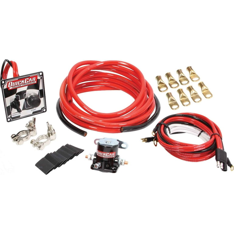 QuickCar Wiring Kit 4 Gauge w/o Disconnect w/50-102 Ign QuickCar Wiring Kit 4 Gauge w/o Disconnect w/50-102 Ign