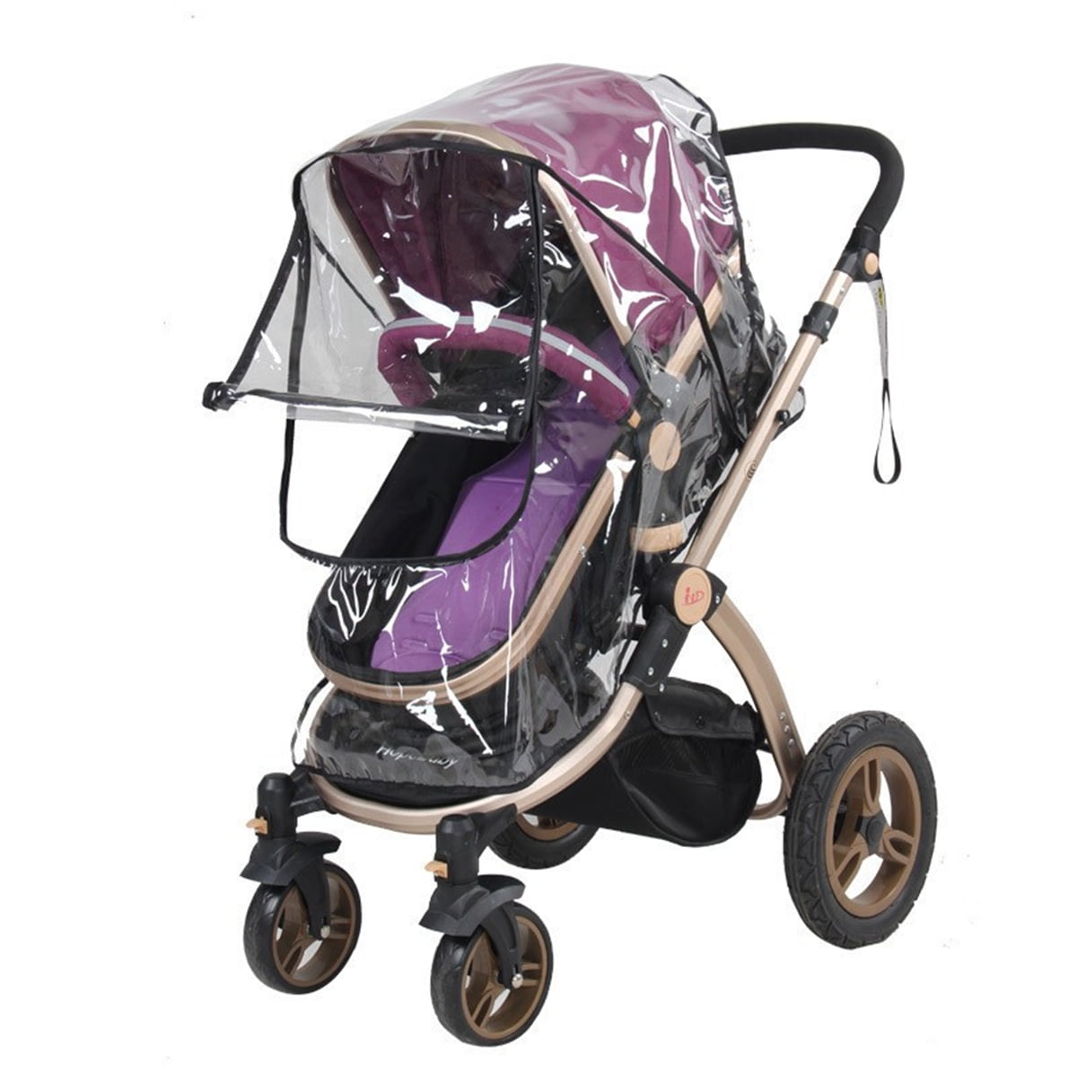 clear stroller cover
