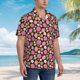 thumbnail image 3 of Fotbe Strawberry Camisa Hawaiana para Hombre Unisex – Camisa Casual de Verano con Botones de Manga Corta de Algodón y Lino,Medium, 3 of 7