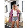 thumbnail image 3 of Zeagoo Womens Lightweight Cardigan Short Sleeve Cardigans Open Front Beach Coverup, 3 of 6