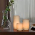 thumbnail image 2 of Mainstays Unscented LED Mini Wax Pillar Candles, 2 of 5