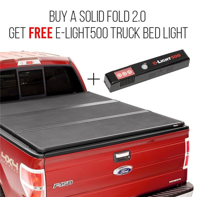 Extang E18 83430 6 4 Ft Solid Fold 2 0 Tri Fold Tonneau Cover Plus Free Tonneau Light 09 15 Walmart Com Walmart Com