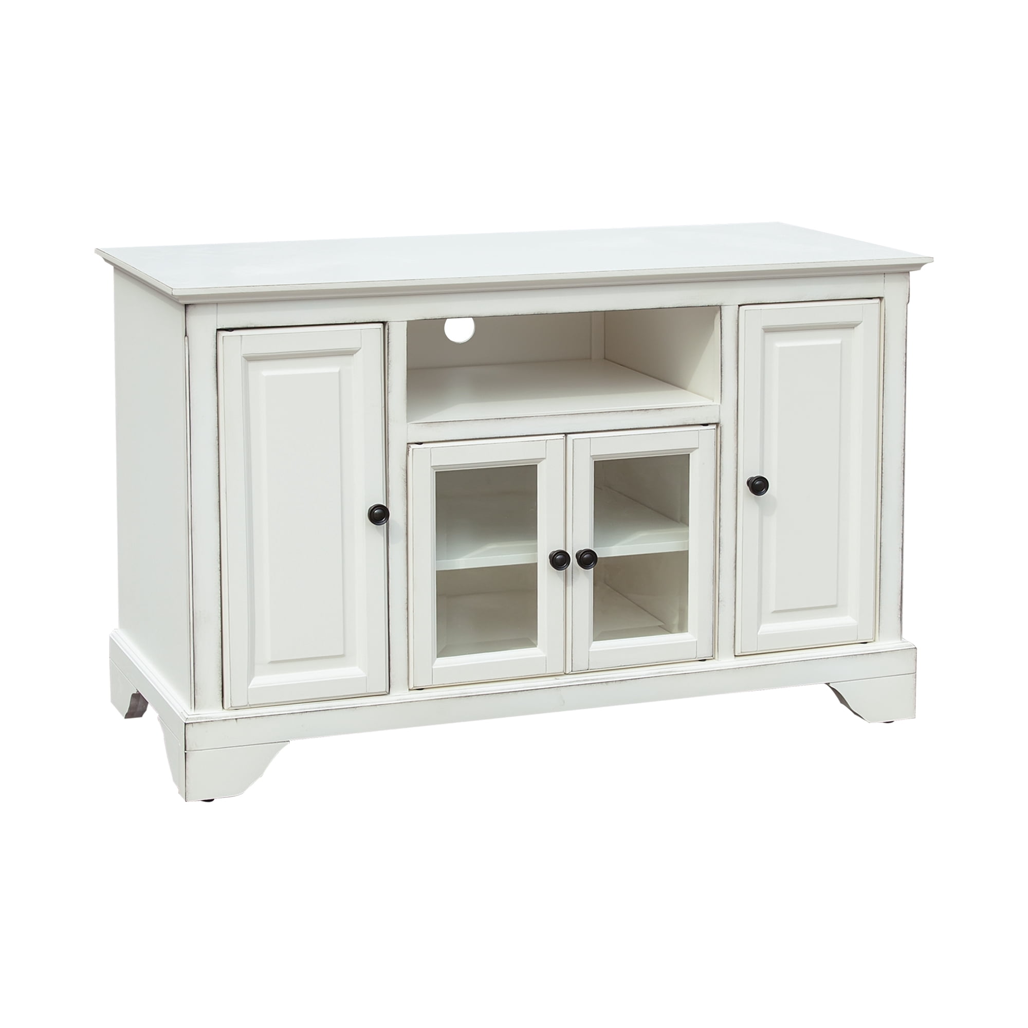 48" TV Stand in Antique White