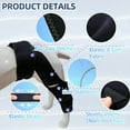 thumbnail image 5 of QARUN Large Dog Leg Braces for Back Leg for Support with Cruciate Ligament Injury-Better Recovery with Dog Knee Brace for Torn Acl Hind Leg-Adjustable Hip Dysplasia Dog Acl Brace Hind Leg Rear, 5 of 7