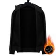 thumbnail image 4 of IROINNID Men's Full Zip Fleece Lined Knit Cardigan Sweater Stand Collar Winter Warm Casual Outerwear Jacket with Zipper Pockets Ribbed Trim, 4 of 6