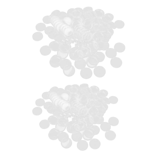 200x 22/24 mm, cápsulas transparentes aplicadas para almacenamiento de monedas, estuches redondos para colección Baoblaze Estuche para portar monedas