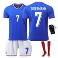 2024 European Cup French Team Jersey No. 10 Mbapi Football Uniform 7