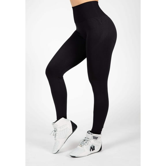 Yava Seamless Leggings - Black