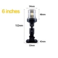 thumbnail image 2 of Luz LED blanca plegable para popa de barco, luz de ancla para pontón y barco de pesca, accesorios para yates (6 pulgadas), 2 of 5