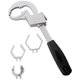 thumbnail image 2 of Llave de reparación de plomería para baño y cocina, llave ajustable para desmontaje y montaje con accesorios, 2 of 7