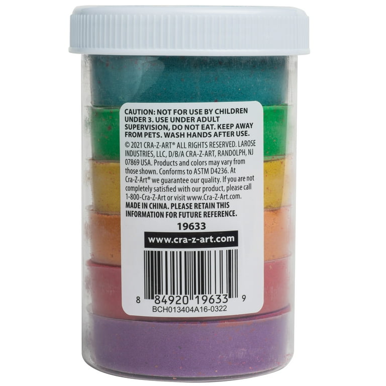 ソルト Cra-Z-Art Cra-Z-Sand Satisfying Sensory Sand Garden, 1lb Jar