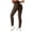 *250Brown, variant on Women Butt Lifting Yoga Leggings, High Waist Tummy Control Back Pockets, Versatile for Gym Yoga Casual Activities Navy M