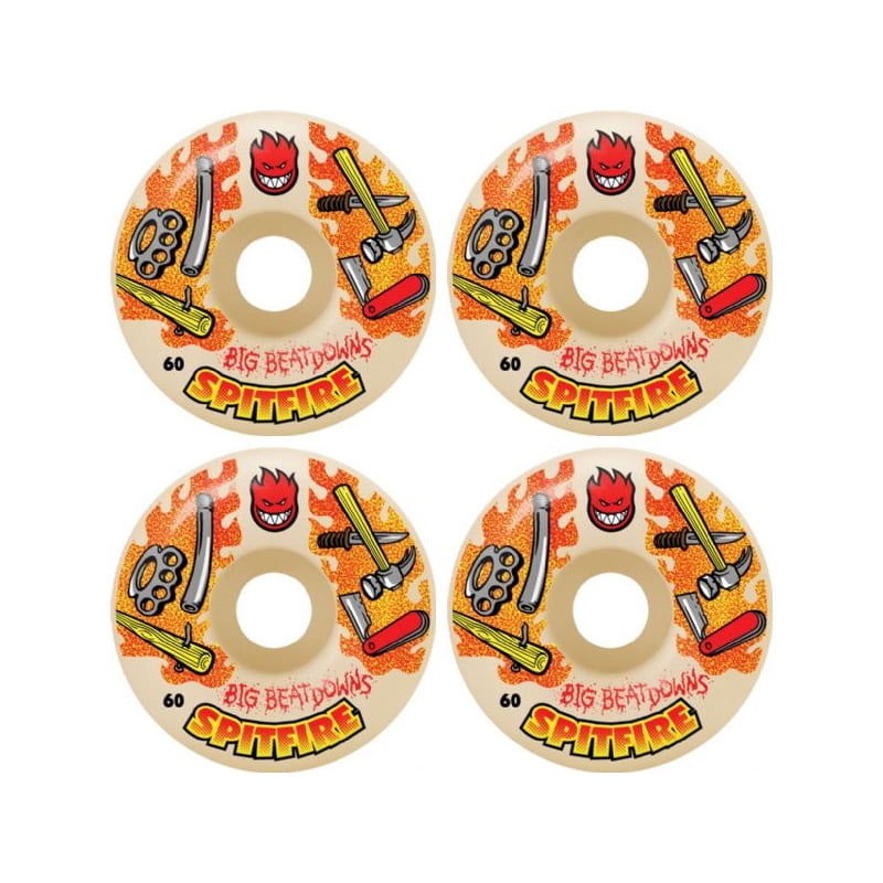 Spitfire F4 Classic Big Beatdown Skateboard Wheels 99a 60mm