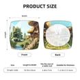 thumbnail image 5 of Salouo Cartoon Mushroom House for Chair Covers,Washable Seat Covers for Dining Room Chairs Seat Protector for Home, Hotel, Banquet-Two Pieces, 5 of 7