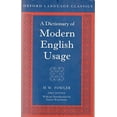 thumbnail image 1 of Pre-Owned Fowler's Modern English Usage (Oxford Language Classics S.) Paperback, 1 of 1