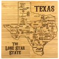 thumbnail image 4 of Totally Bamboo Texas State Puzzle 4 Piece Bamboo Coaster Set with Case, 4 of 4