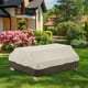 thumbnail image 2 of 177x139x76cm Patio impermeable Picnic mesa de comedor cubierta protectora muebles de exterior cubierta antipolvo, 2 of 11