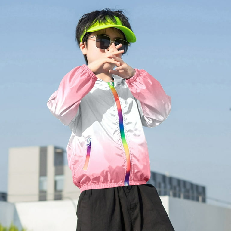 YTIANH Boys Rain Jacket Lightweight Rain Coats for Kids Boy Waterproof Jacket Light Pink 7 8 Years Walmart