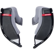 HJC RPHA 11 Pro Helmet Replacement Cheek Pads Black/Gray XXL (25mm)